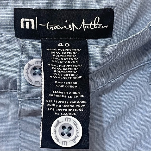 Travis Mathew Blue Beck Short Size 40 Men - Picture 8 of 10